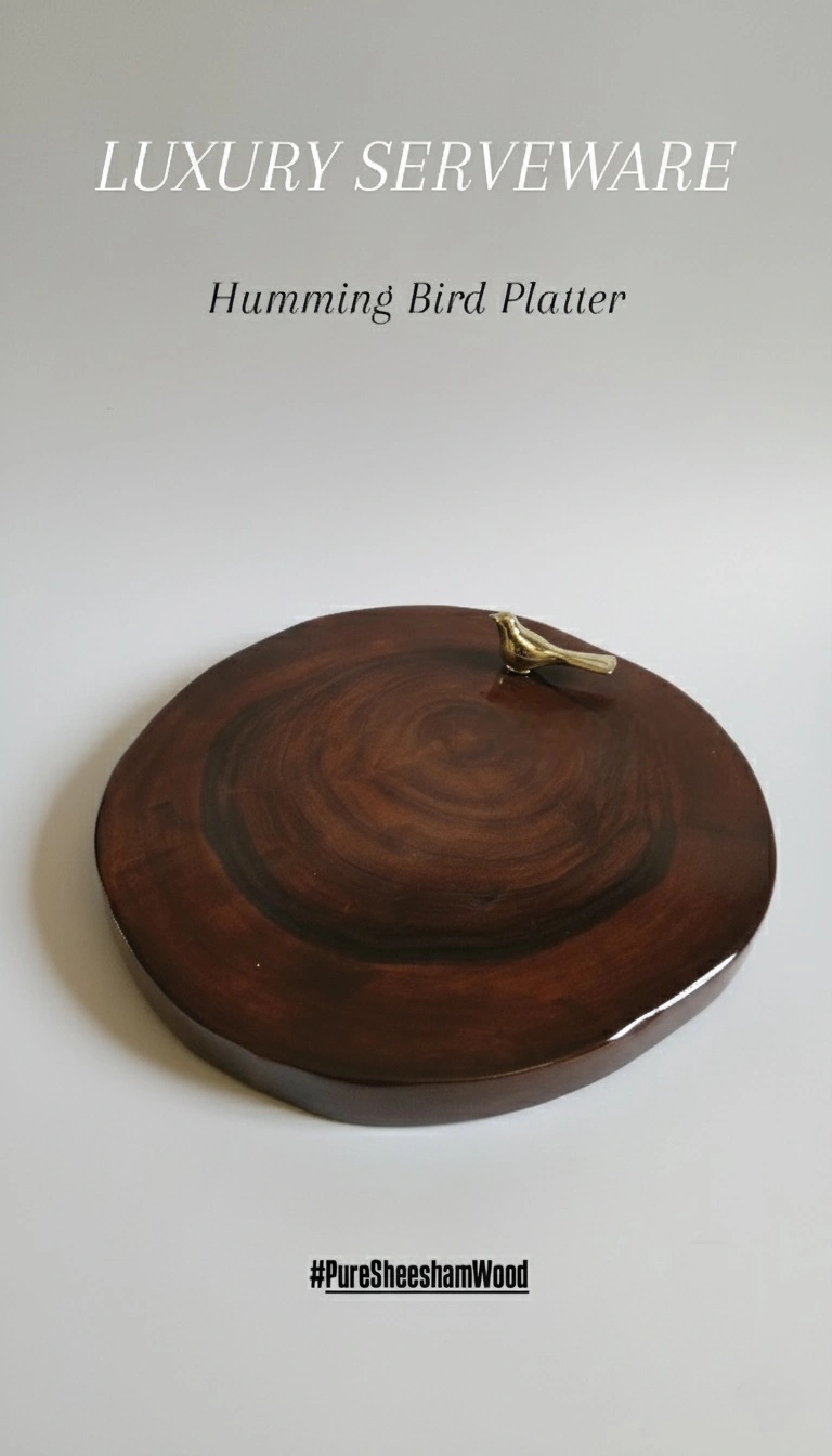 Sphere Humming Bird Platter